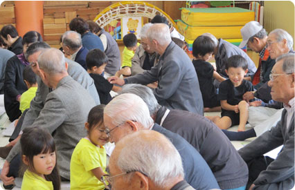 地域に開かれたこども園